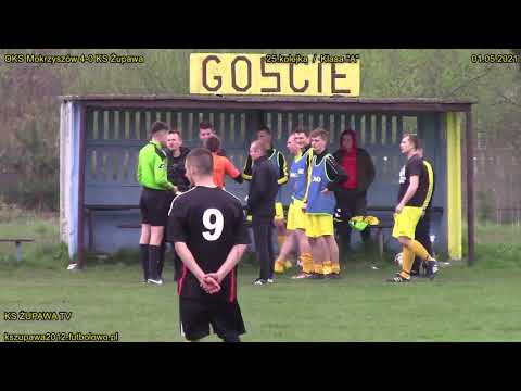 Skrót meczu: OKS Mokrzyszów - KS Żupawa (01.05.2021) Klasa "A"