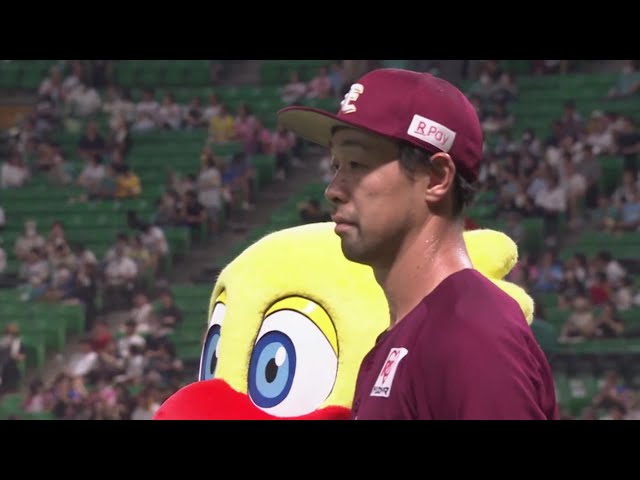 イーグルス・阿部寿樹選手ヒーローインタビュー 8月8日 福岡ソフトバンクホークス 対 東北楽天ゴールデンイーグルス