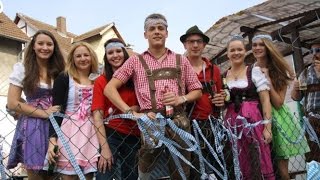 preview picture of video 'Kirmesfestzug: Bebra feiert das be! und die Bäwersche Wiesn'