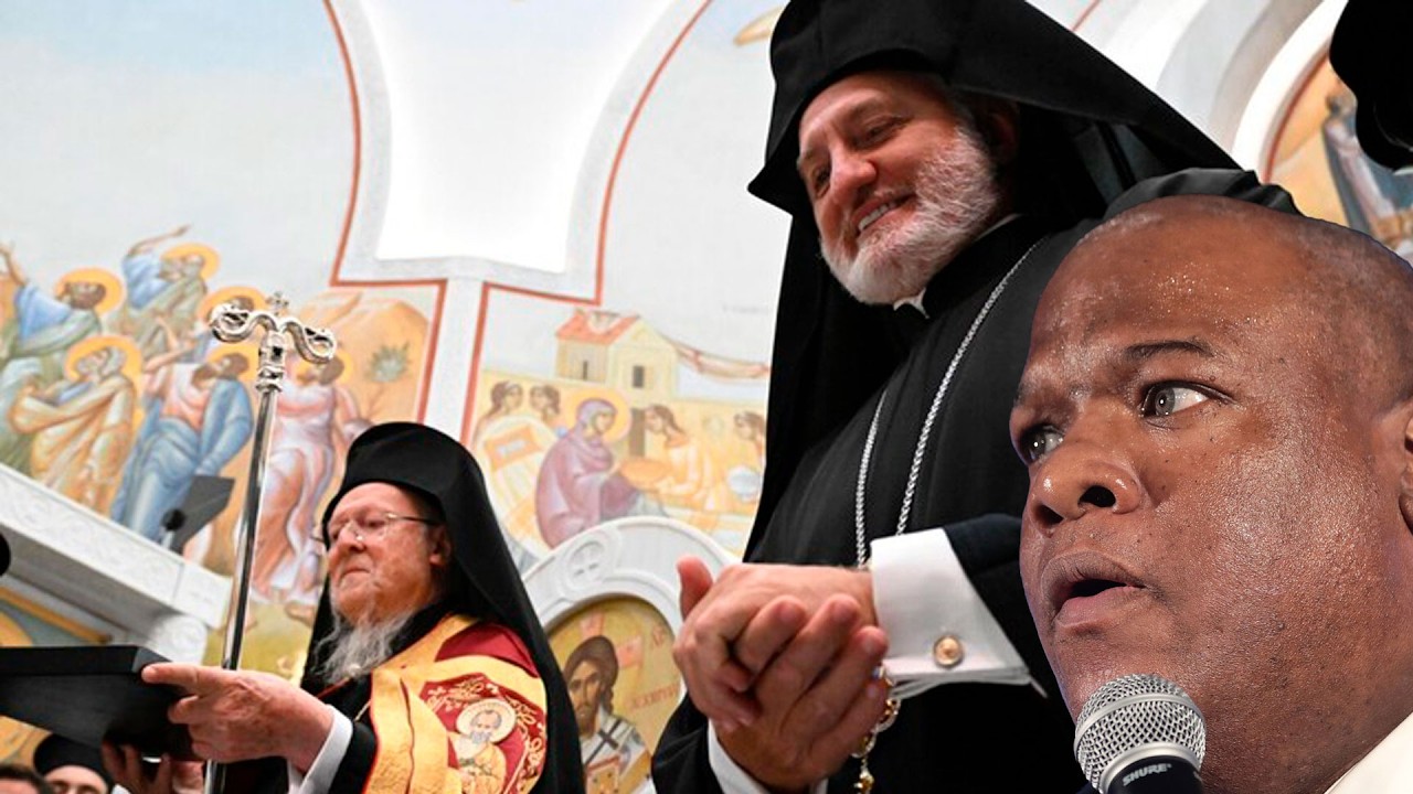 Кто танцует пастора Бернса? Как арх. Елпидофор в США гонения на Церковь в Укр?