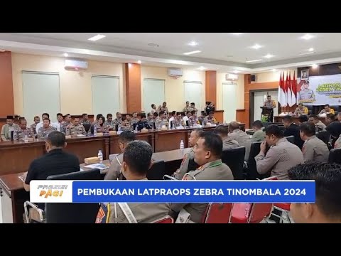 KAPOLDA SULTENG BUKA LATPRAOPS ZEBRA TINOMBALA 2024