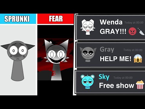 I EXPOSED Every Sprunki's BIGGEST Fears... Some of Them are Shocking!