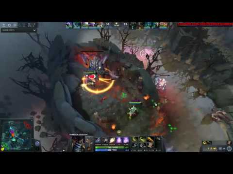 [Highlight] - MidOne 8600 MMR Plays Templar Assassin with santanic and Diffusal - Dota 2