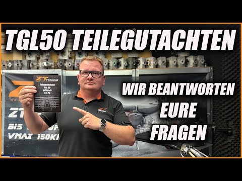 Topic: TGL50 parts certificate. We answer your questions #zttuning