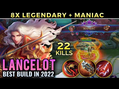 LANCELOT BEST BUILD IN 2022 | TOP 1 GLOBAL LANCELOT BUILD | LANCELOT BUILD, EMBLEM & GAMEPLAY - MLBB