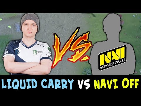 Liquid carry Matumbaman vs NAVI new offlaner--Blizzy
