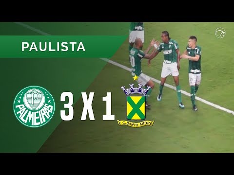 PALMEIRAS 3 X 1 SANTO ANDRÉ - 18/01 - PAULISTA 2018