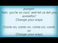 LL Cool J - Change Your Ways Lyrics