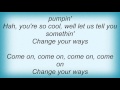 LL Cool J - Change Your Ways Lyrics