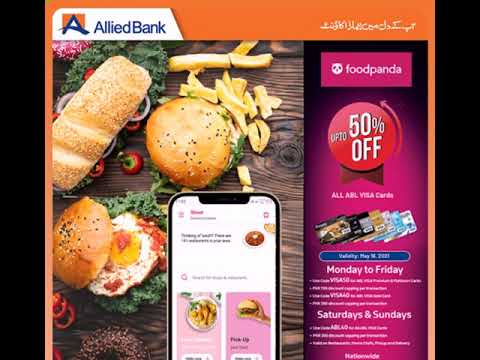 Allied Bank Card Offer at Foodpanda | April 2021