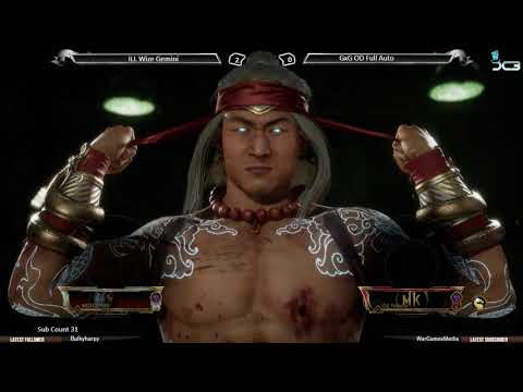 Kombat Mondays S2 Ep 8: ILL Wize Gemini (Liu Kang) vs GxG OD Full Auto (Frost/Sindel) FT5