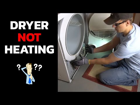 Dryer Not Heating and the Most Common Fix