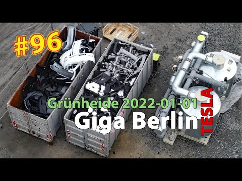 #96 Tesla Giga Berlin • 2022-01-01 • Gigafactory 4K