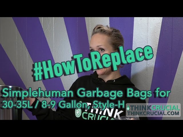 Vídeo relacionado con Strapper 100 Bolsas de Basura Naranja - Adecuadas para Simplehuman Code H - 30-35 litros