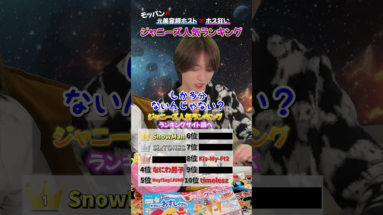ジャニーズ人気ランキング！調べてみました！皆さんは当たりましたか？😉 #ジャニーズ
