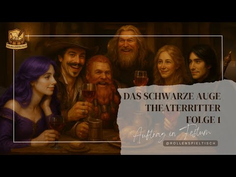 DSA Theaterritter 1x01 – Auftrag in Festum [Let’s Play | Pen & Paper | Deutsch]