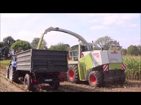 Claas Jaguar 860 Overdrive im ersten Mais 08.2019!