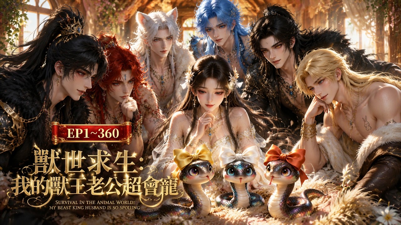 《兽世求生：我的兽王老公超会宠》【MULTI SUB】第1~360集 #漫剧#甜宠#持续更新