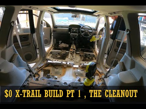 T30 X-TRAIL UMBAU, KOMPLETT INNENRAUM REINIGUNG
