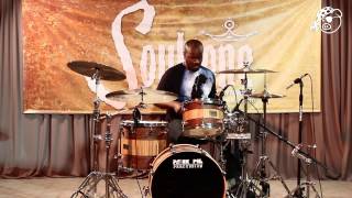 Video thumbnail for Pork Pie Maple Shell Kit Demo by Soultone Cymbals