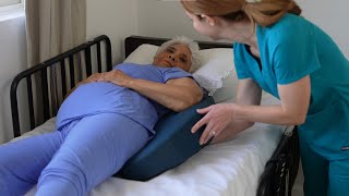 Product video: Lunderg Bedsore Wedge Pillow w/ 2 Anti-Slip Pillowcases