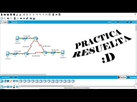 8.2.2.7 Packet Tracer - Configuring OSPFv2 in a Single Area RESUELTA!!!!!!!