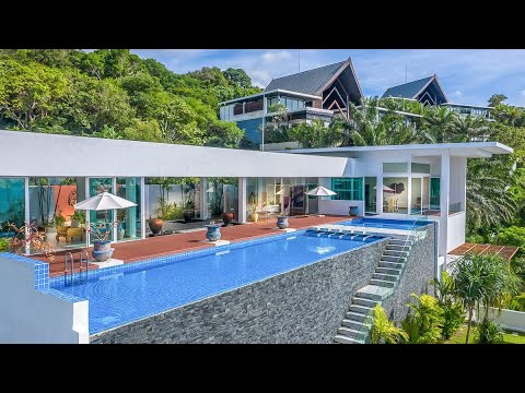 Villa Solaris - Superb 6-Bed Oceanfront Villa in Kamala - Home In Phuket Real Estate