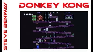 Donkey Kong on Commodore 64. Gameplay & Commentary
