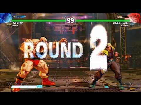 SFV~ Zangief (BrickSWE) vs  Nash (MRightmuffin) HD 2