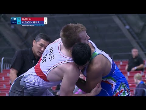 Qual. GR - 84 kg: A. ALIZADEH ABD (IRI) df. A. PAJUR (EST) by VSU1, 12-3