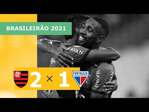 Flamengo 2 x 1 Fortaleza – Gols – 23/06 – Brasileirão 2021