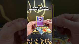 Cracking Pokémon Unknown Booster Packs