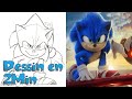 Dessin en 2 min: Sonic - Sonic 2 Le film