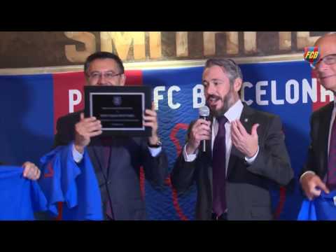 Visit to FC Barcelona Penya in New York