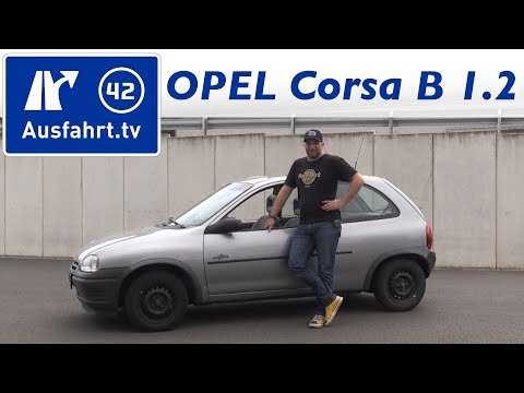 1995 Opel Corsa B 1.2 45 PS Grand Slam - Fahrbericht der Probefahrt, Test, Review (Corsa, Corsa