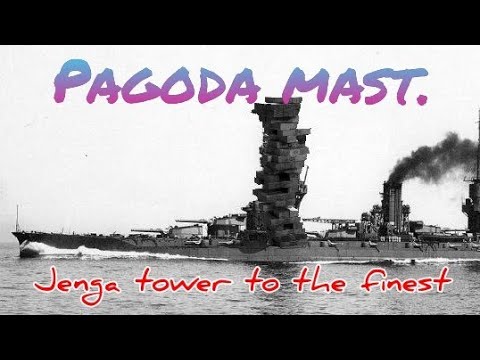 Japanese pagoda mast/towers. *Archived