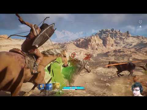 [PC] AC Origins Adventures PT 99 - The Iron Bull Defeated,  The Galatian Defeated