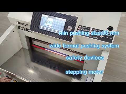 Boway 4606 V7 Automatic Paper Cutting Machine Programmable Paper Cutter