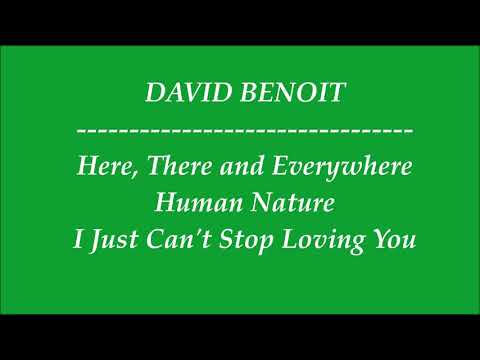 [HD] DAVID BENOIT ~ HERE, THERE AND EVERYWHERE / HUMAN NATURE / I JUST CAN'T STOP LOVING YOU