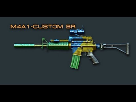 Cross Fire Brazil || M4A1-Custom Brazil [Review]!