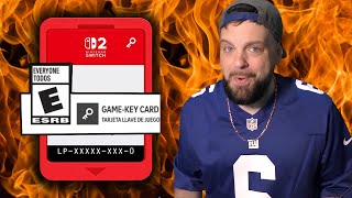 Nintendo Responds to Switch 2 Game Key Card Backlash!