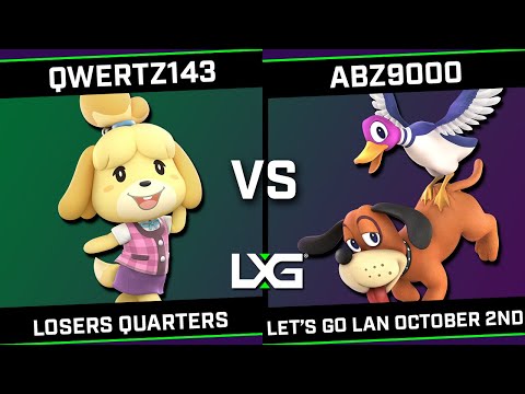 qwertz143 (Isabelle) vs ABZ9000 (Duck Hunt) - LXG Let's Go LAN October 2nd