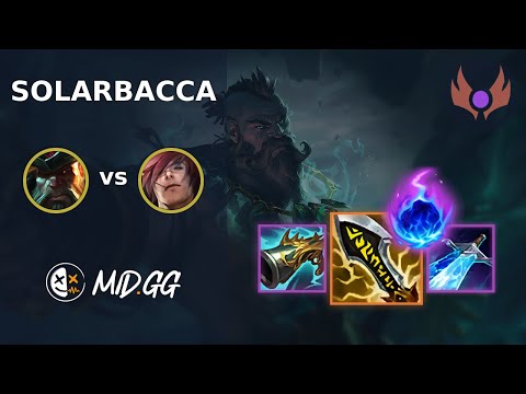 MID.GG: [ solarbacca ] Gangplank TOP vs Sett | NA MASTER | LOL Season 2025