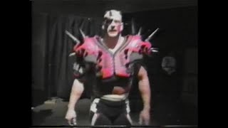 Road Warrior Hawk - Iron Man Entrance! in Match with Pitbull Gary Wolfe 1994 (ECW)