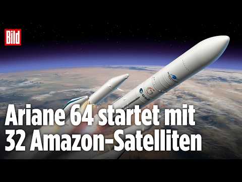 Start der Ariane 64. Hier hebt Deutschlands Raketen-Hoffnung ab