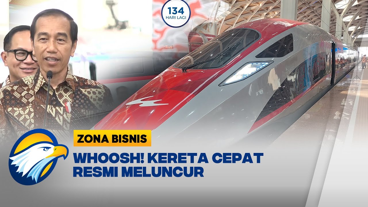 Kereta Cepat Jakarta-Bandung Diberi Nama 'Whoosh', Ini Alasan Presiden Jokowi