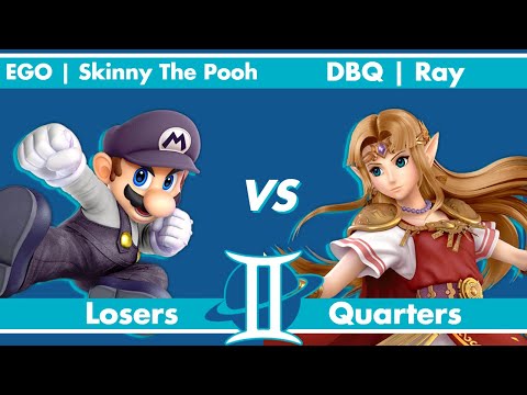 Interstellar 2: Losers Quarters - EGO | Skinny the Pooh (Mario) vs DBQ | Ray (Zelda)