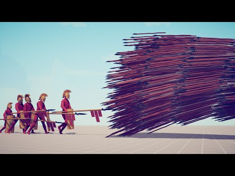 5x GIANT SPEARTONS vs EVERY GOD - Totally Accurate Battle Simulator TABS
