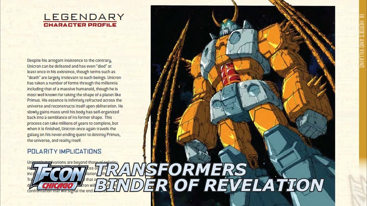 Transformers Binder of Revelation with Jim Sorenson & Rik Alvarez | TFcon Chicago 2025 | Full Panel