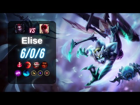 ELISE JUNGLE vs LEE SIN - EUW LoL Challenger Patch 13.21